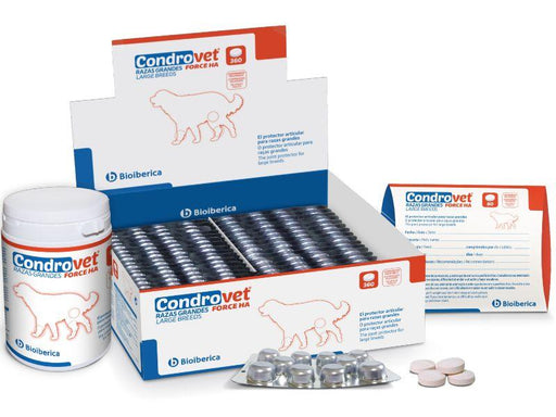 Vivaldis Condrovet Force HA Large Breed Joint Tablets for Dogs - Ofypets