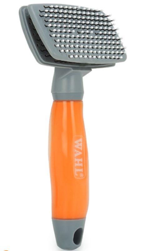 Wahl Self Cleaning Nylon Slicker Brush for Dogs and Cats - Ofypets