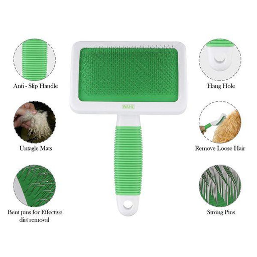 Wahl Slicker Brush XL for Grooming Dog and Cats - Ofypets