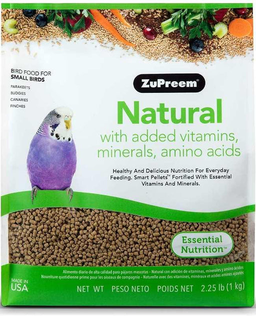 Zupreem Natural Bird Food for Small Birds - Ofypets